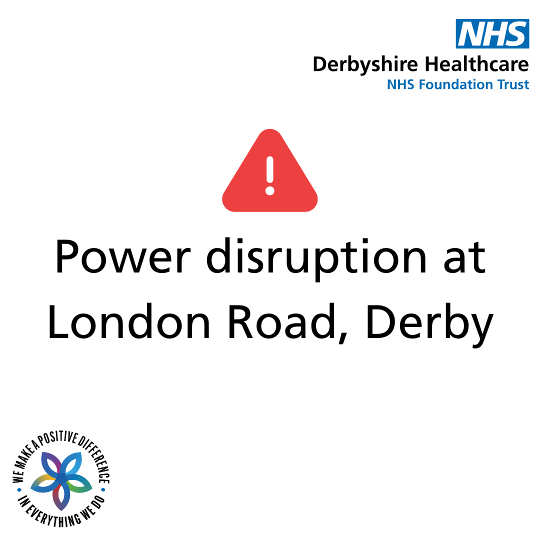 Power cut affecting two of our buildings on London Road in Derby, 5 January 2026
