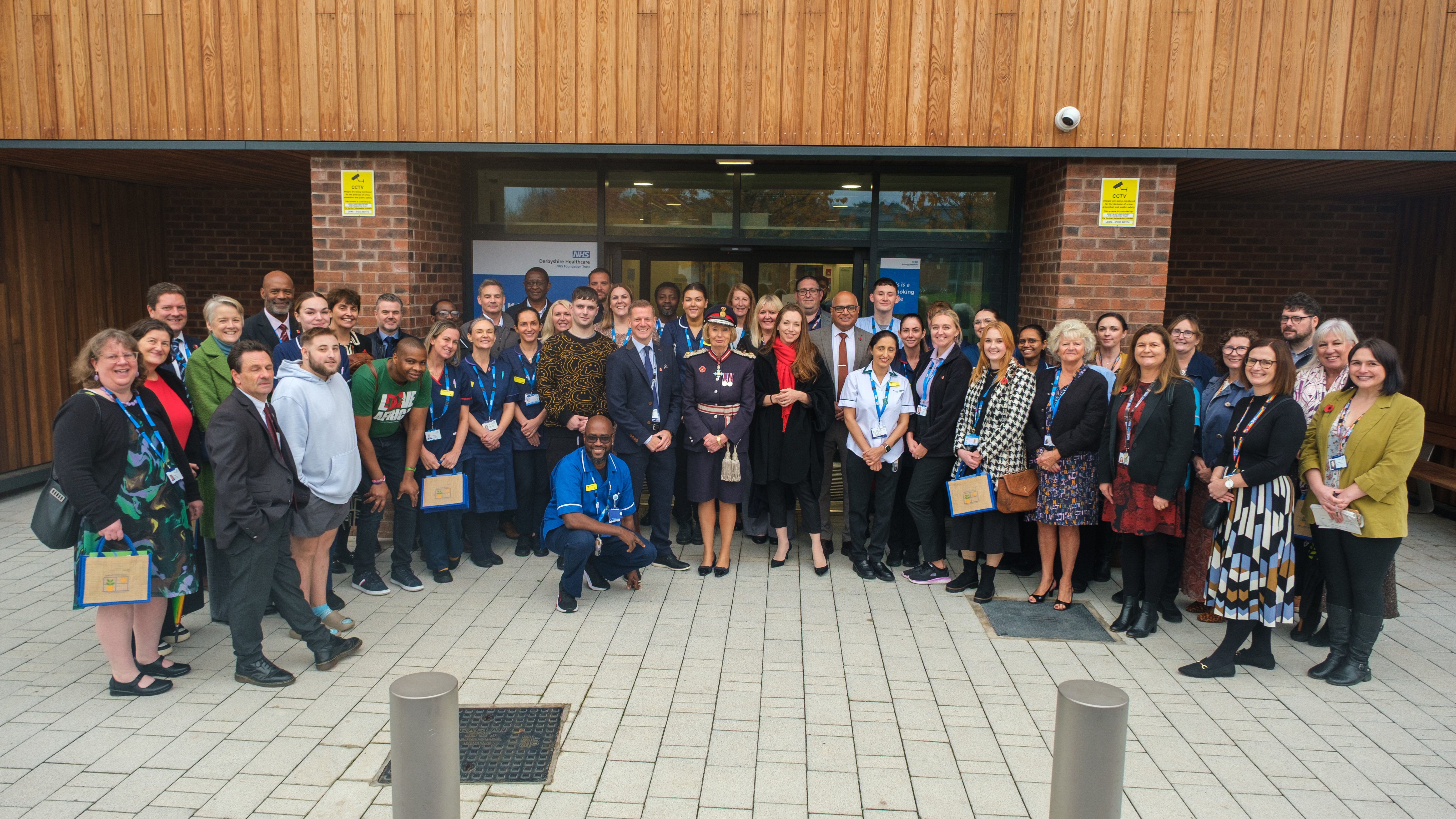 Lord-Lieutenant of Derbyshire officially opens three new mental health facilities in Derby prioritising patient safety, privacy and dignity
